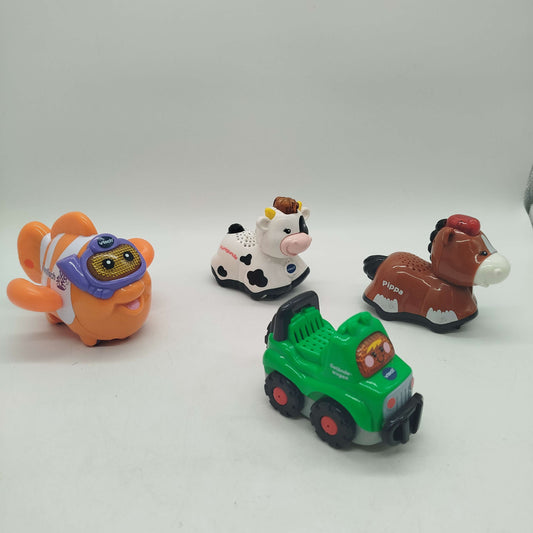 VTech Bundle Tut Tut Baby Flitzer 4x Auto & Tiere