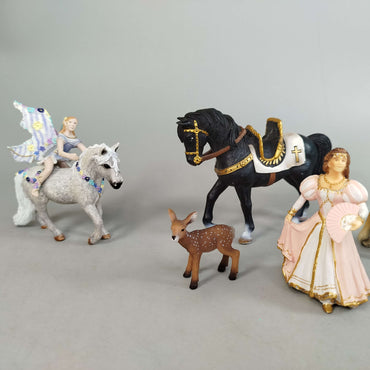 Schleich Bundle 7x Pferde & Reh, gebraucht, ab 3 4 5 Jahre | ✅ geprüft 