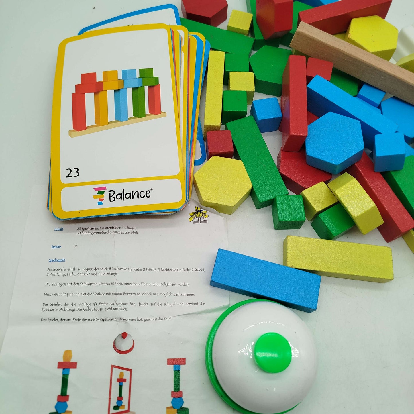 Mobilo Toys Balance Familienspiel, gebraucht, ab 3 4 5 Jahre | ✅ geprüft 