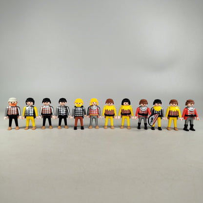 Bundle Playmobil x12 Mittelalter Figuren Set, gebraucht, ab 3 Jahre 