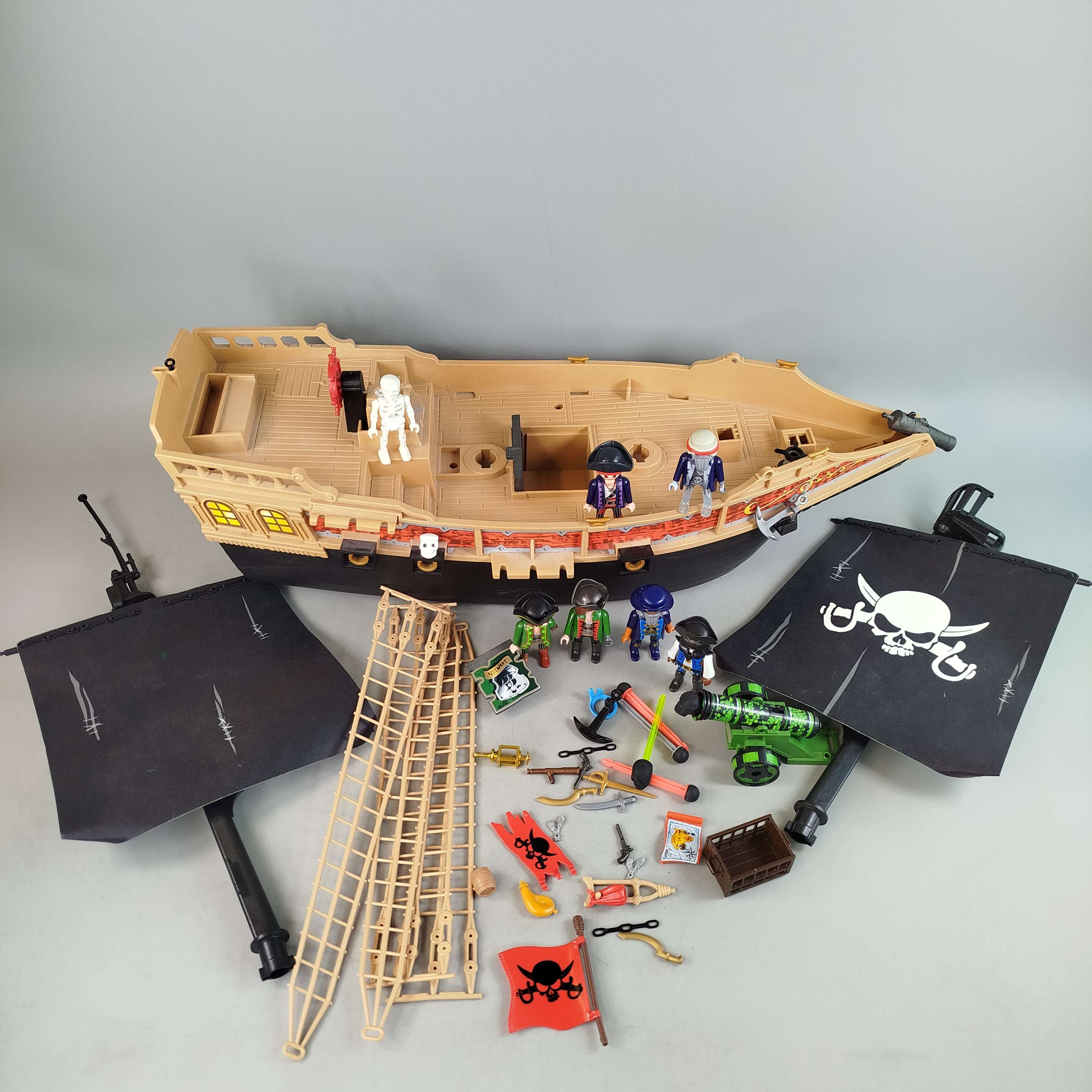 Playmobil 6678 Piratenschiff 🙂🏴‍☠️, gebraucht, ab 6 7 8 Jahre | ✅ geprüft 