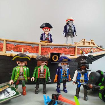 Playmobil 6678 Piratenschiff 🙂🏴‍☠️, gebraucht, ab 6 7 8 Jahre | ✅ geprüft 