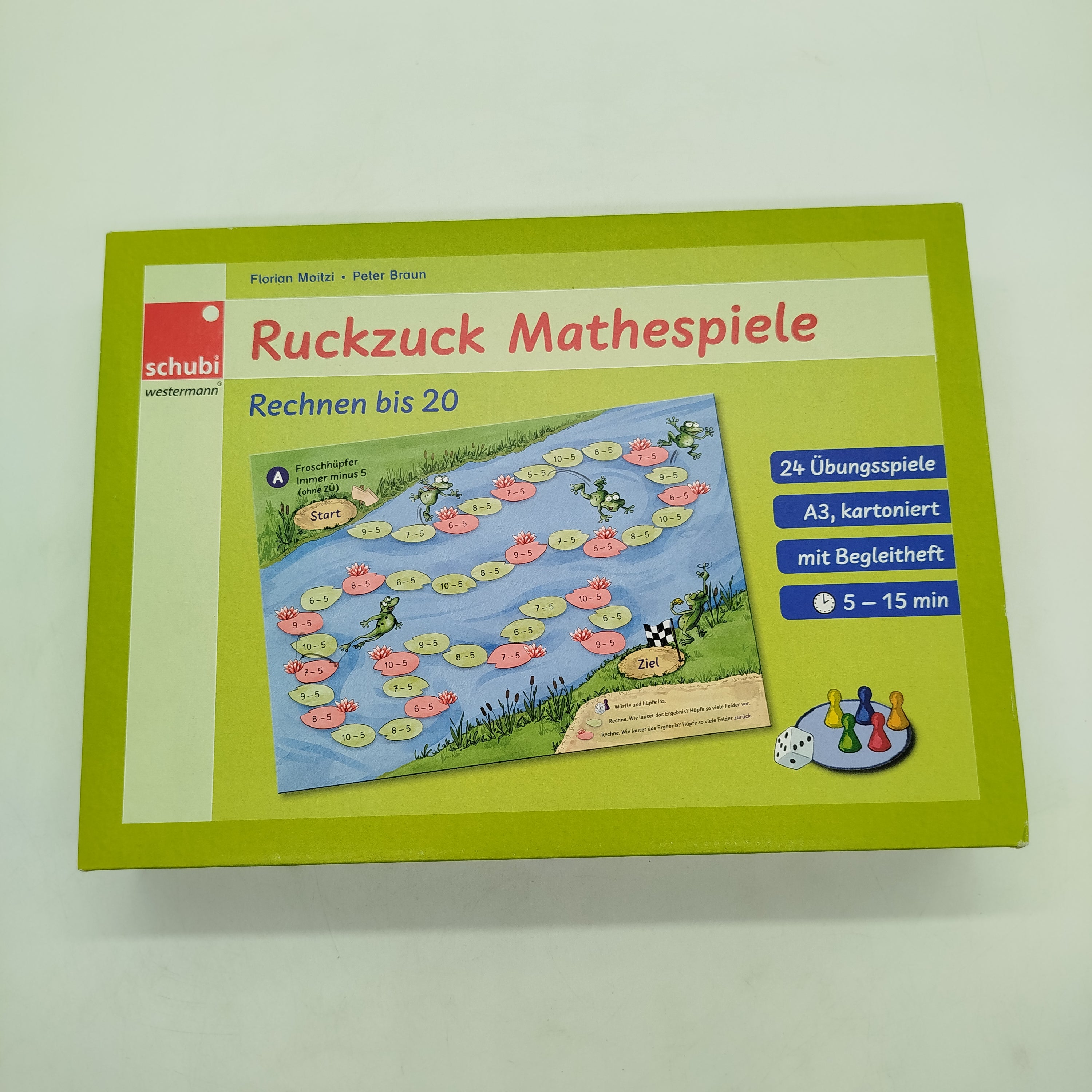 Schubi Ruckzuck Mathespiele Lernspiel, gebraucht, ab 6 7 8 Jahre | ✅ geprüft 