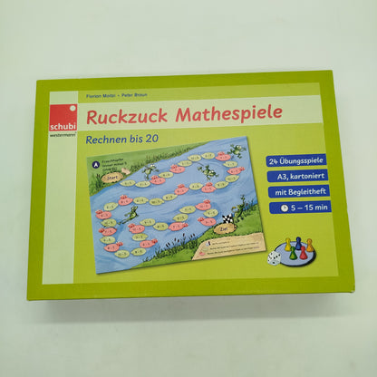 Schubi Ruckzuck Mathespiele Lernspiel, gebraucht, ab 6 7 8 Jahre | ✅ geprüft 