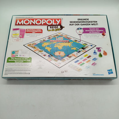 Monopoly Reise Welt F40071010 Brettspiel gebraucht ab 6 7 8 Jahre | ✅ geprüft 