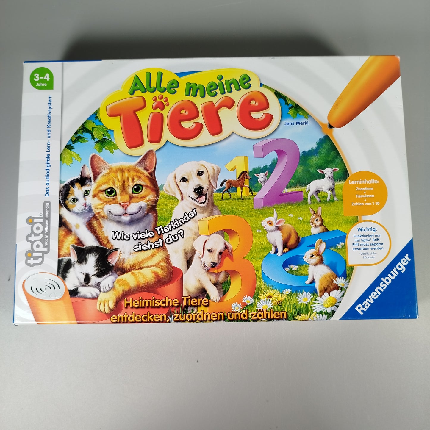 Ravensburger Ravensburger tiptoi - 2-teiliges Set - Tiere und Baustelle