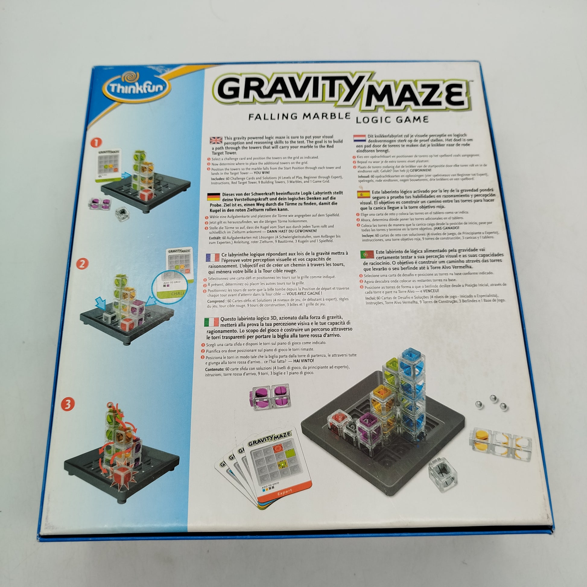 ThinkFun Gravity Maze 🌀🟡 Denkspiel, neuwertig, ab 6 7 8 Jahre | ✅ geprüft 