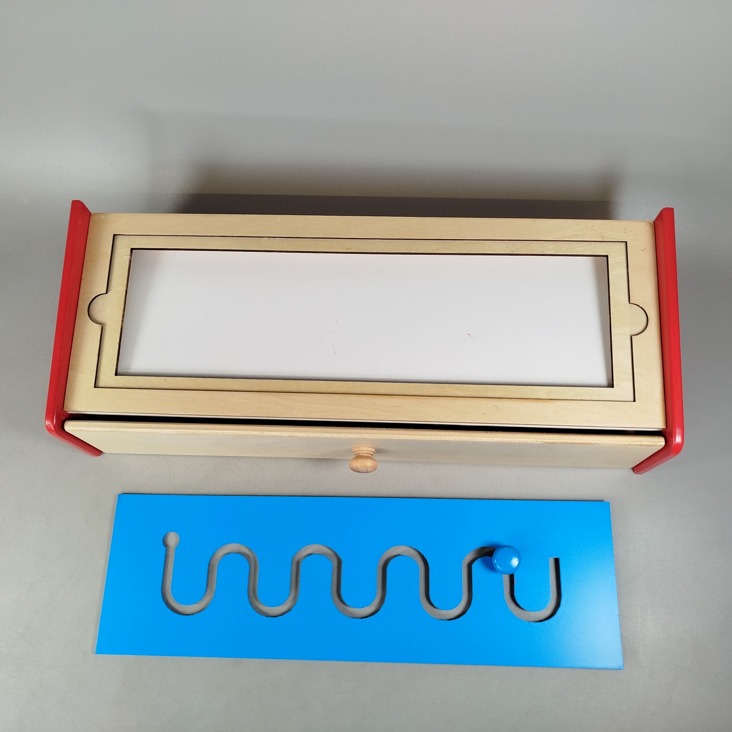 Grafomotorik Stiftbrett Holz Lernspiel ab 3-5 Jahre