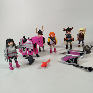 Playmobil Wikinger-Set mit Floß und Rittern