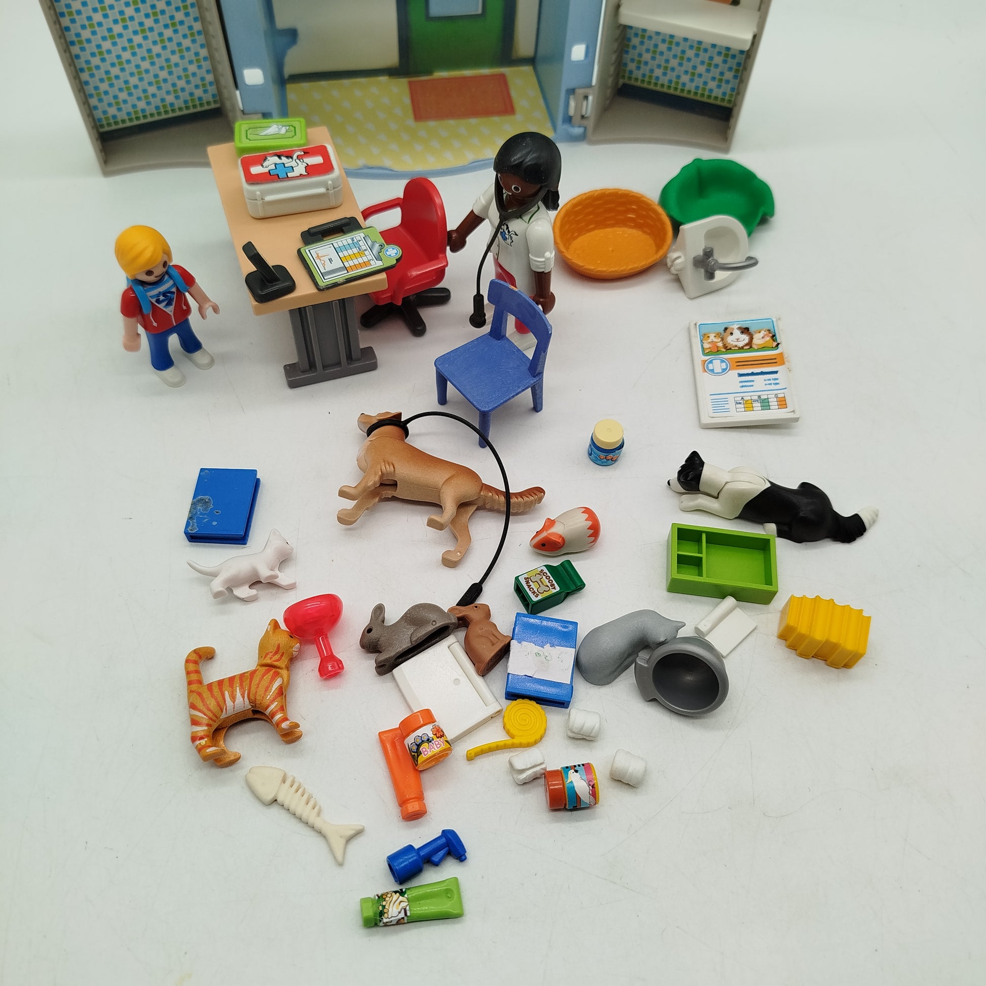 Playmobil Tierarzt Spielbox 70309, gebraucht, ab 3 4 5 Jahre | ✅ geprüft 