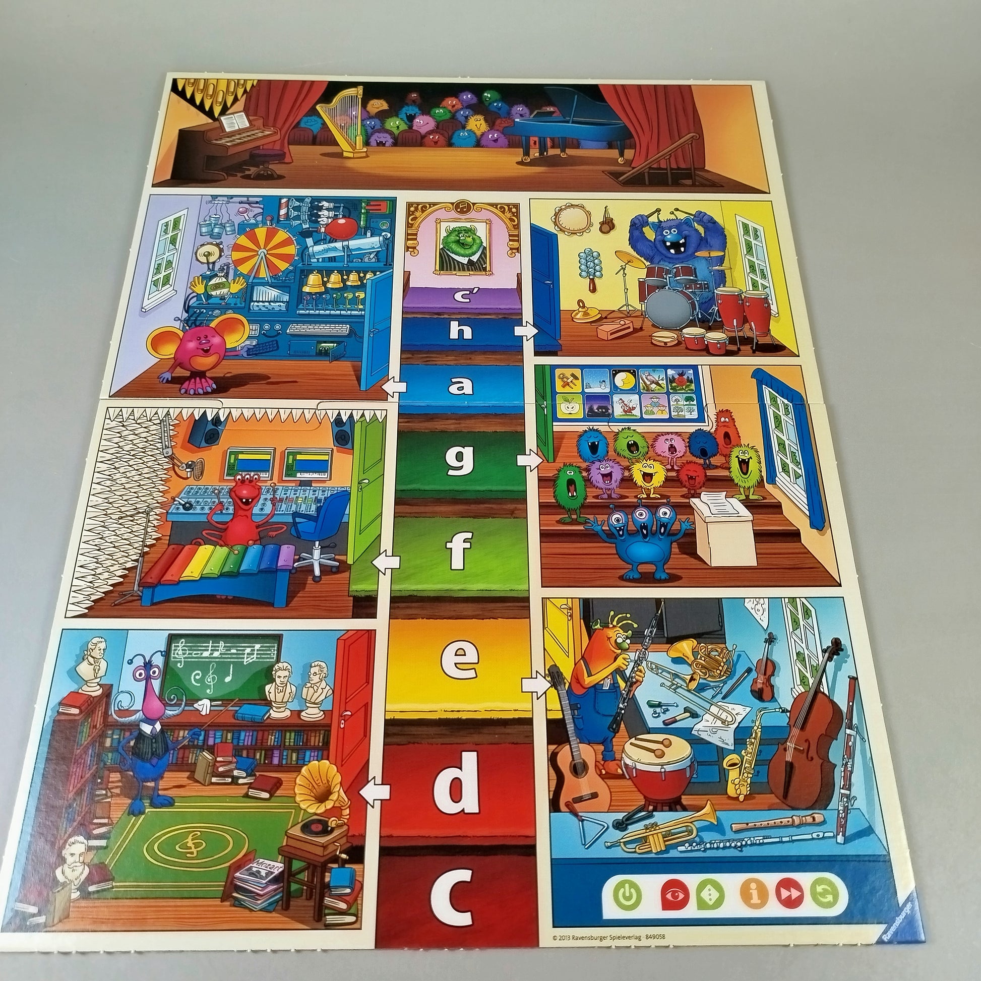 Ravensburger Tiptoi Brettspiel-Set: Musikschule & Lese Dschungel, OVP