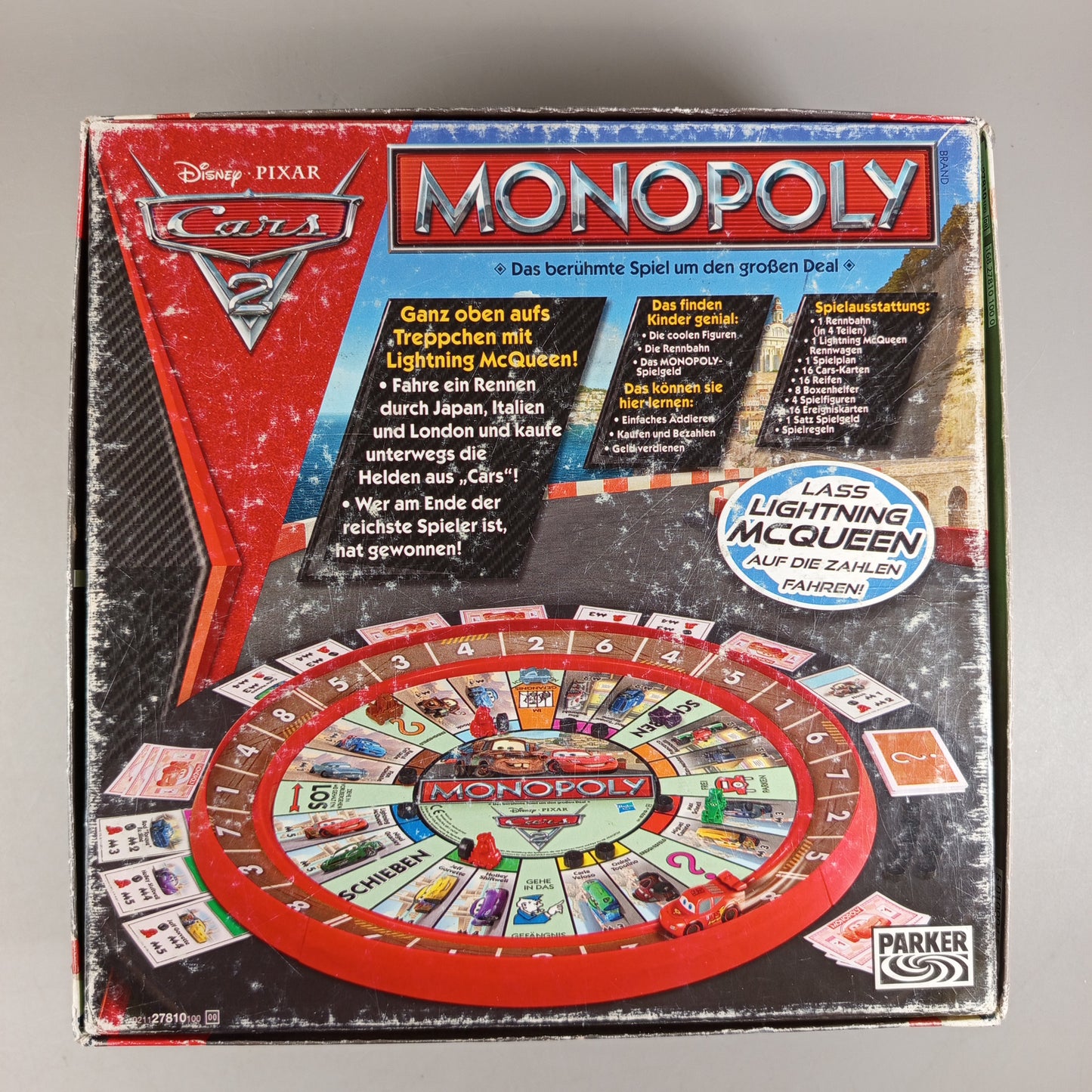 Hasbro Monopoly Cars 2 Brettspiel