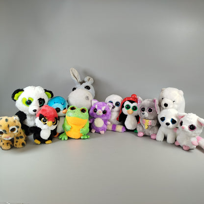 Plüschtiere Tier-Set - Bunte Sammlung - 13 Stück, vielseitig