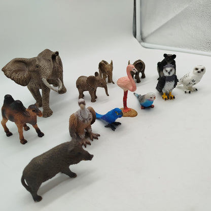 Schleich Bundle Tiere 13 Tierfiguren
