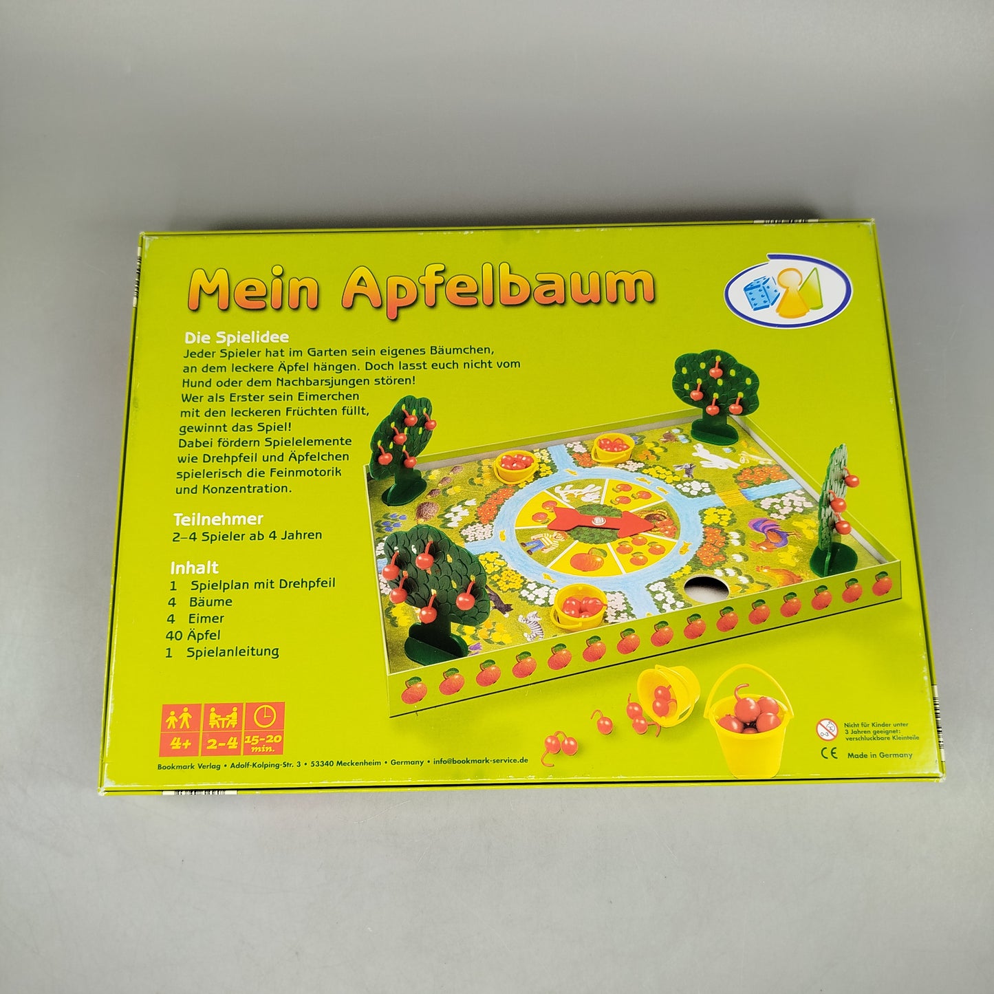 Bookmark Verlag Mein Apfelbaum Brettspiel, wie neu, ab 3 4 5 Jahre | ✅ geprüft 