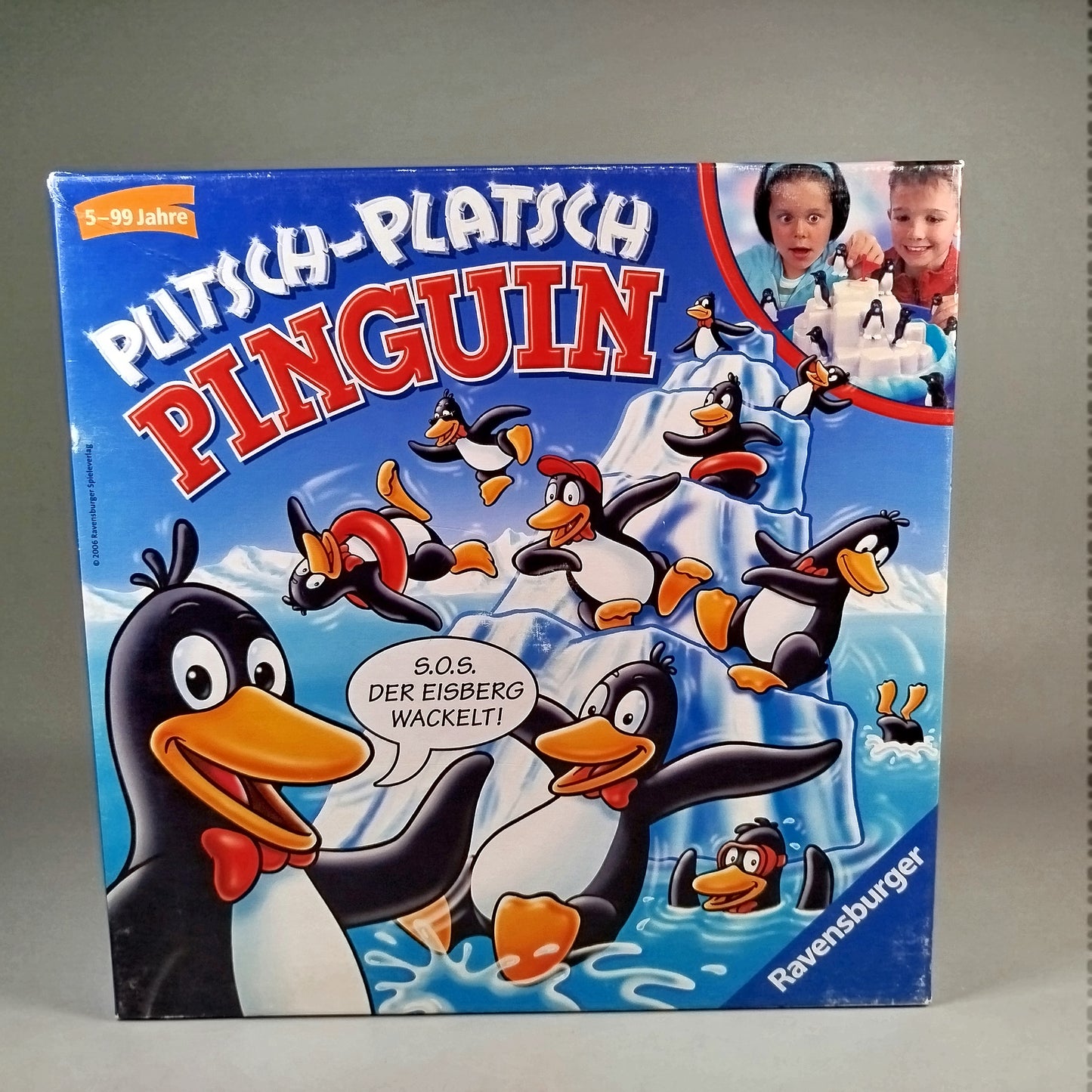 Ravensburger Brettspiel Plitsch-Platsch Pinguin, OVP