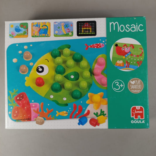 Goula Bundle Mosaik Steckspiel mit Vorlagenkarten
