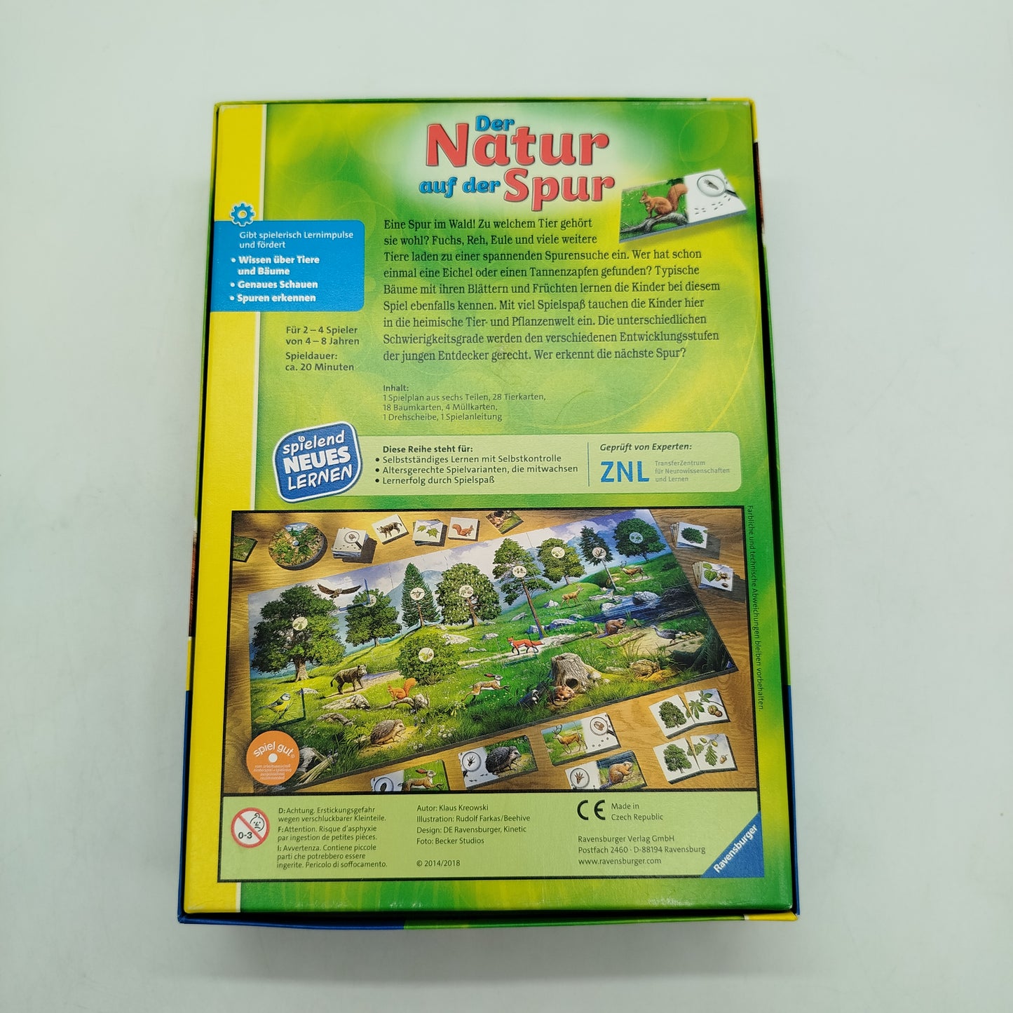 Ravensburger Der Natur auf der Spur Brettspiel