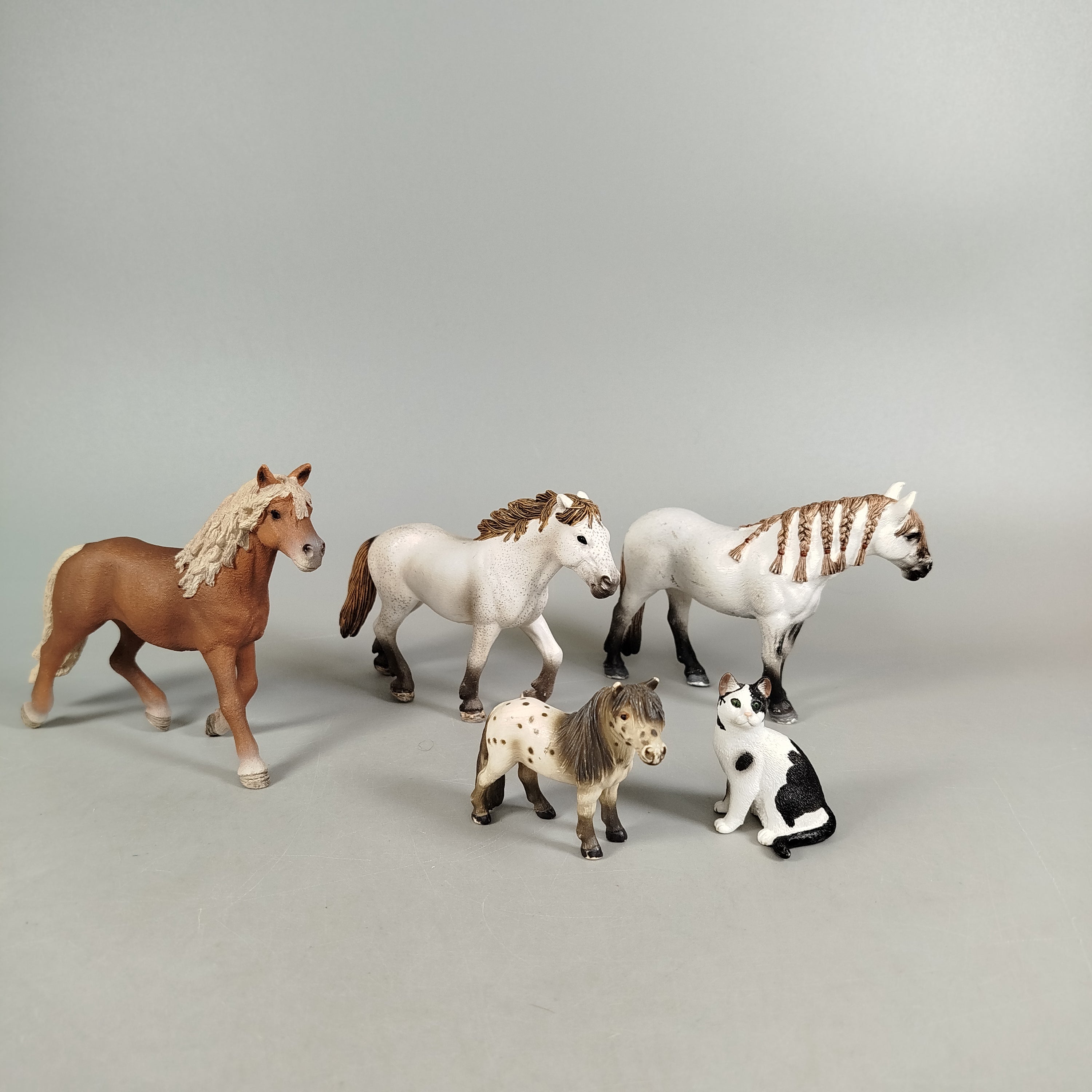 Bundle Schleich 🐴🌟 x5 Tierfiguren, wie neu, ab 3 4 5 Jahre | ✅ geprüft 