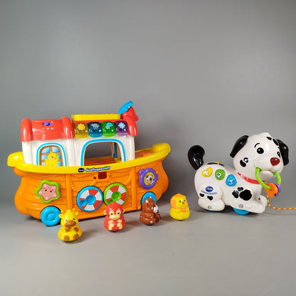 VTech Spieleset – Ausflugsschiff & Lernhund, Tierfiguren