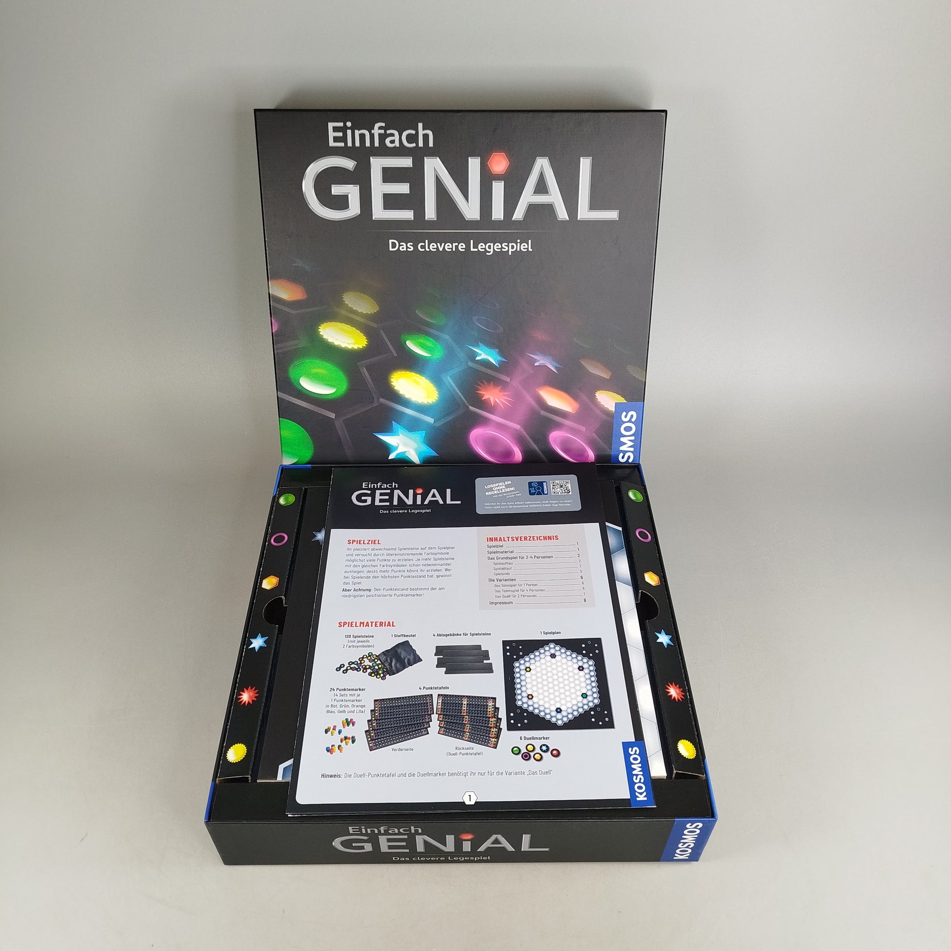 KOSMOS Einfach GENIAL Brettspiel, wie neu, ab 3 4 5 Jahre | ✅ geprüft 