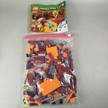LEGO Minecraft Brücke 21154 Bauset, gebraucht, ab 6 7 8 Jahre | ✅ geprüft 