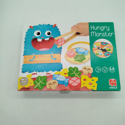 Goula Bundle Hungry Monster Brettspiel Holzspiel
