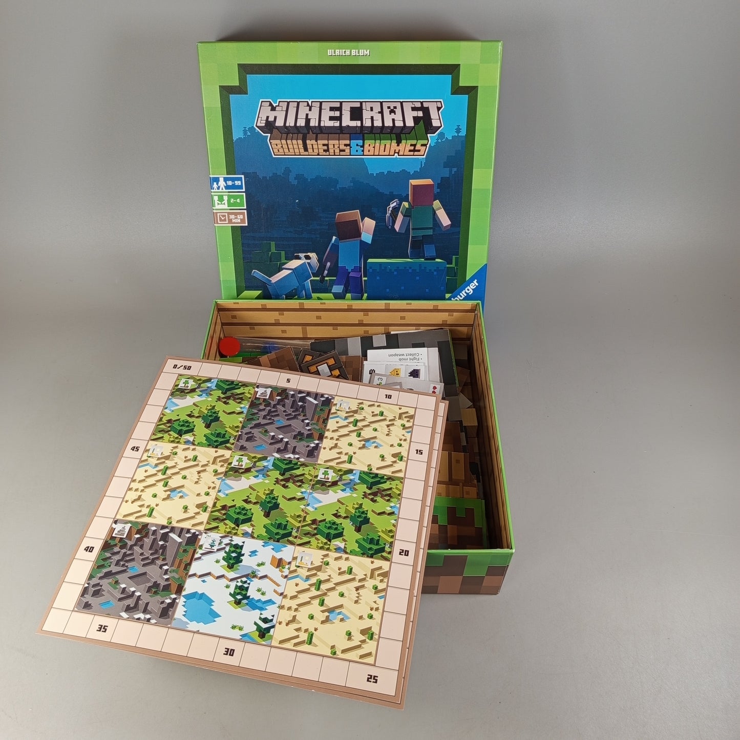Ravensburger Minecraft Builders & Biomes Brettspiel 26132