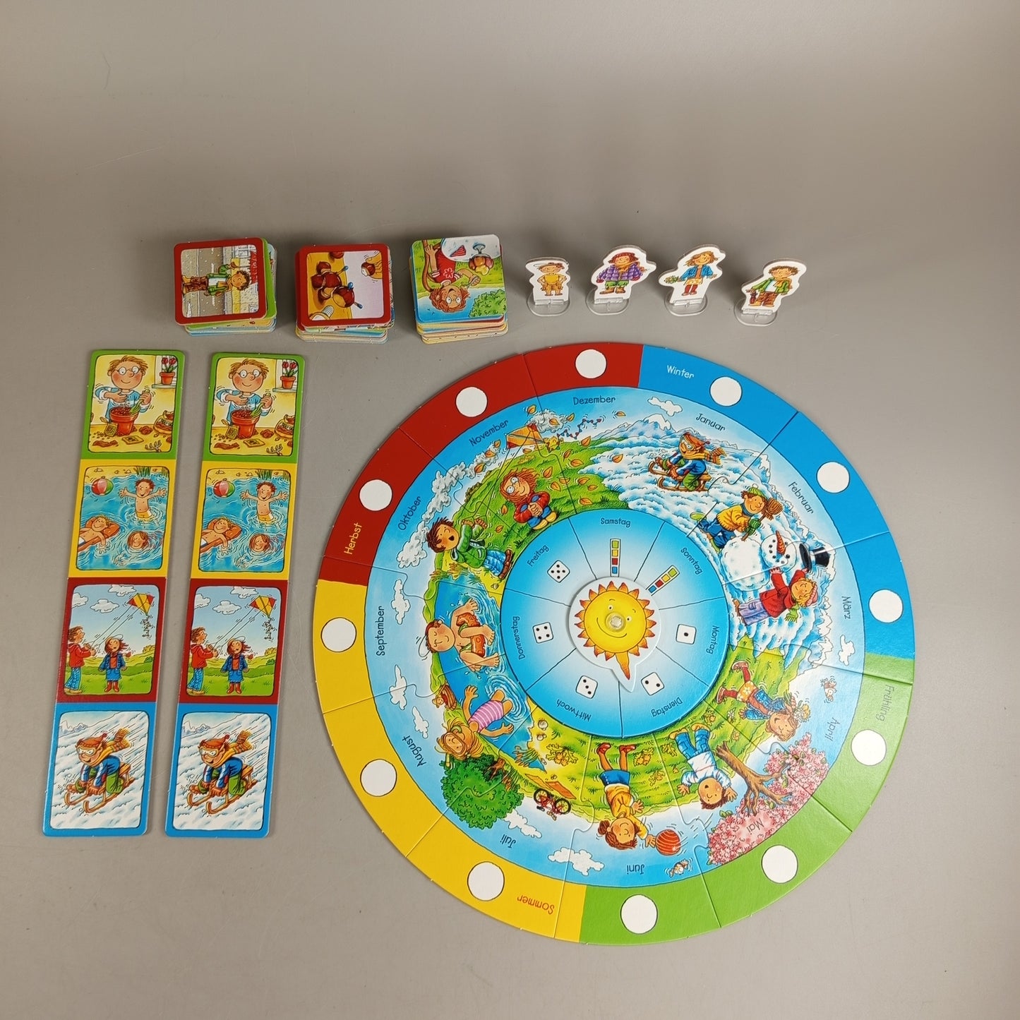 Ravensburger Rund um den Kalender Brettspiel, gebraucht, ab 3 Jahre 