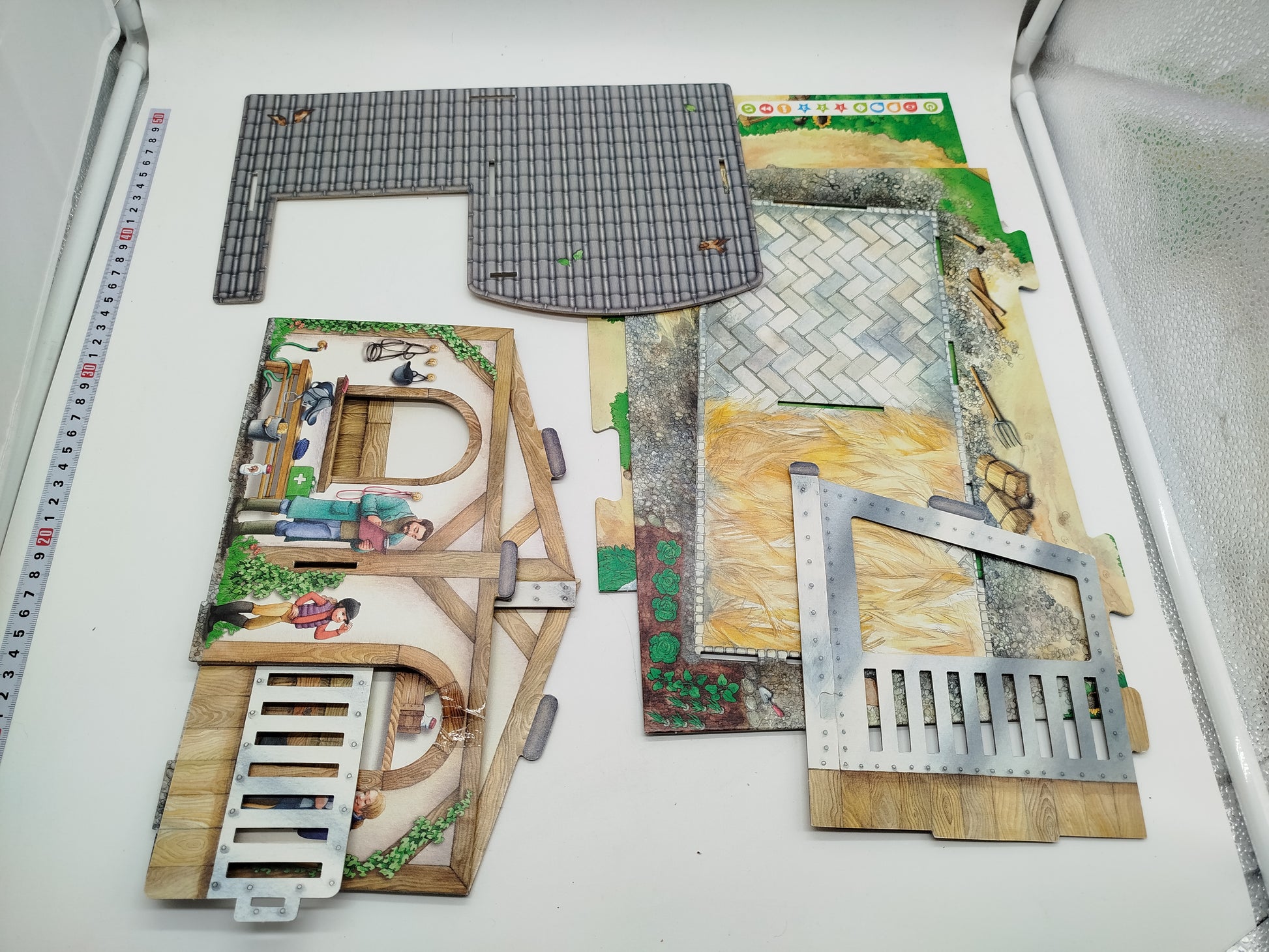 Ravensburger tiptoi Tier-Set Reiterhof, 5 Pferde, OVP, wie neu