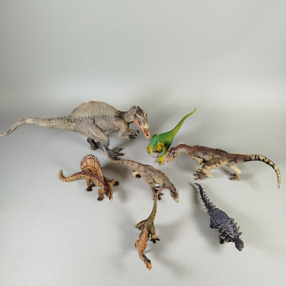 Papo Dinosaurier Figuren Set von 7 – detailreiche Dino Sammlerfiguren