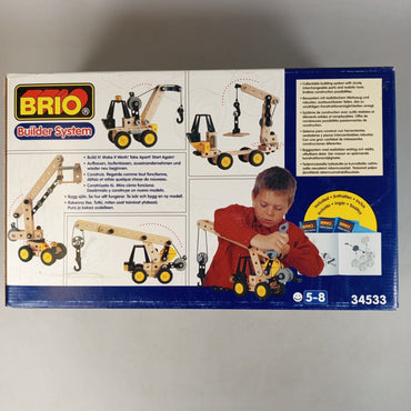 BRIO Builder System 34533 Baukasten mit 132 Teilen