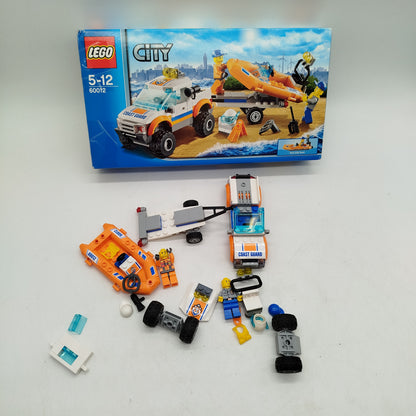 LEGO Bundle City 60012 60032 Set von 2 Boot & Snowmobil, gebraucht, ab 6 Jahre 