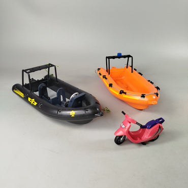 Playmobil Bundle Set von 3 Boote & Motorroller ab 3 4 5 Jahre | ✅ geprüft 