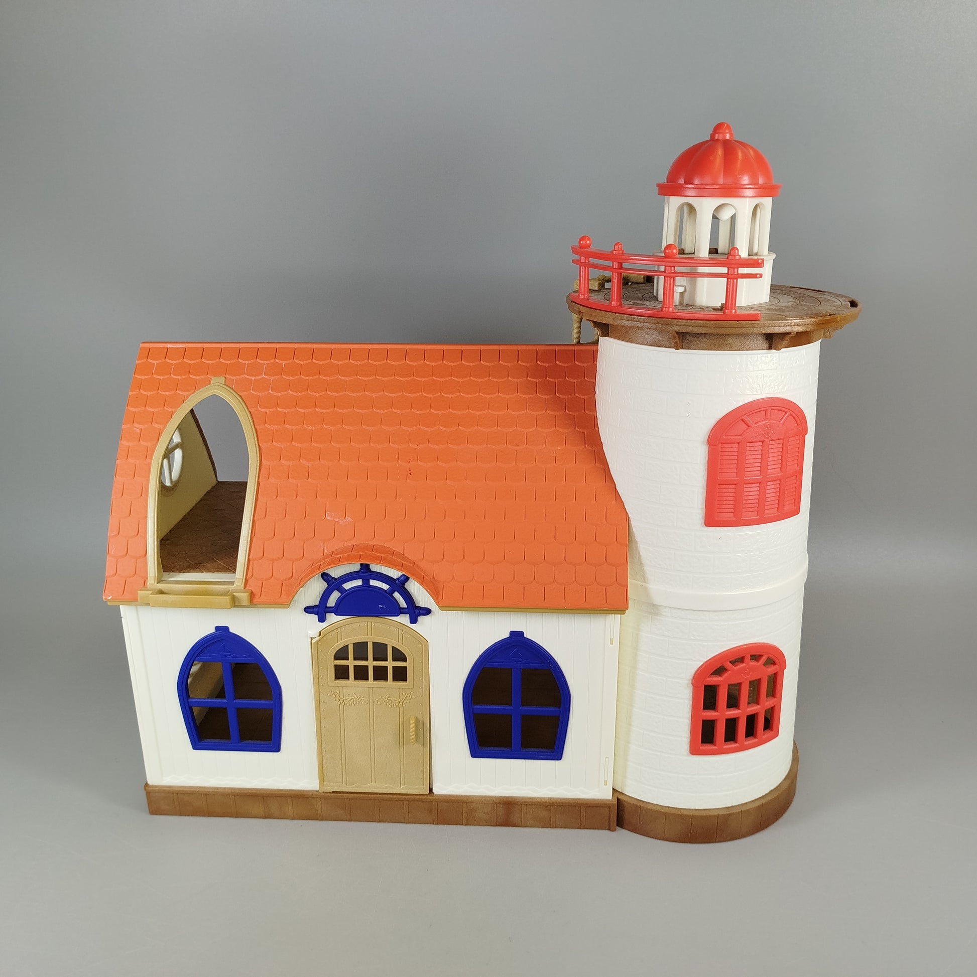 Sylvanian Families Set - Inselhaus 5229, Leuchtturm 5267, Kreuzer 5206