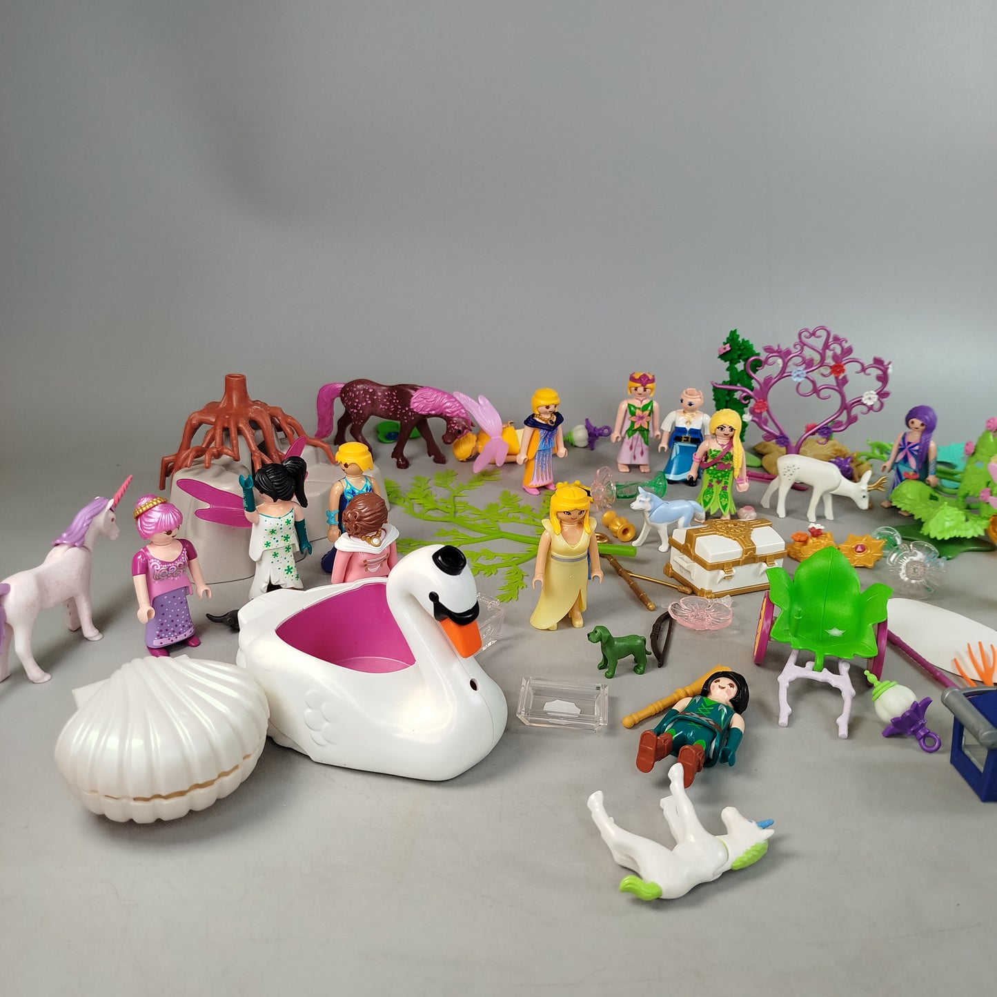 Playmobil Bundle Feen Einhorn&Figuren