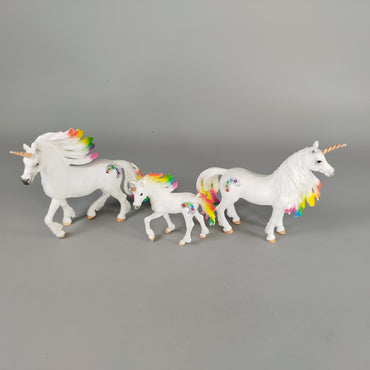 Schleich Einhorn Set – 3 Sammlerfiguren, gut erhalten