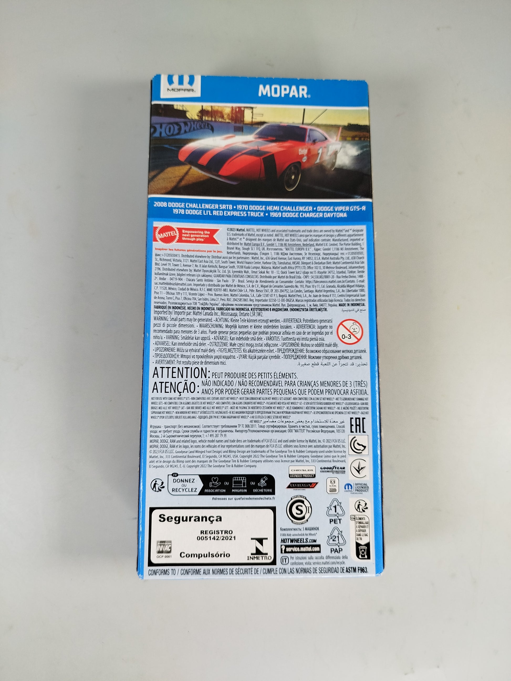 Hot Wheels Hot Wheels 5er-Pack Mopar – Sammler- und Rennwagen-Set