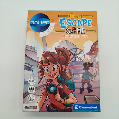 Clementoni Escape Game Abenteuer Berlin, Gesellschaftsspiel, OVP, neu