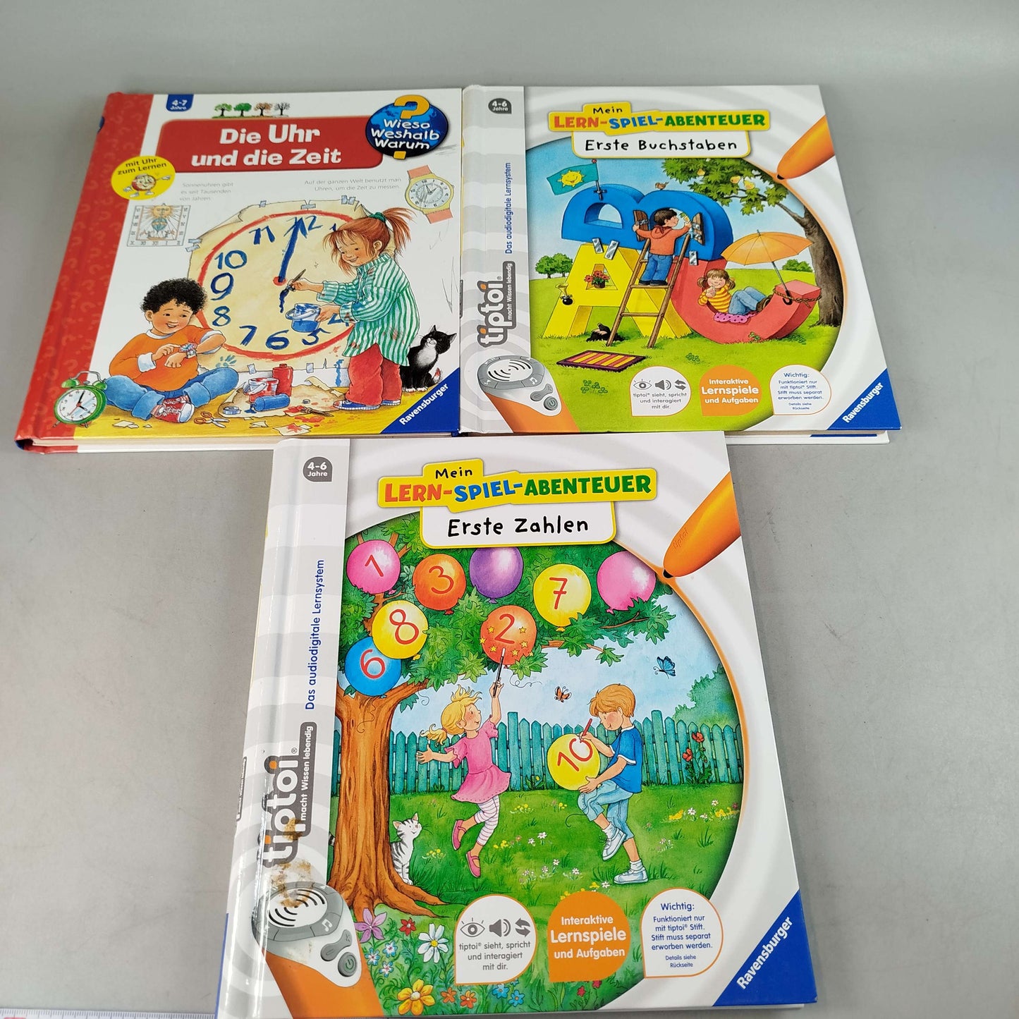 Ravensburger Bundle TipToi Set von 3 Lernbücher