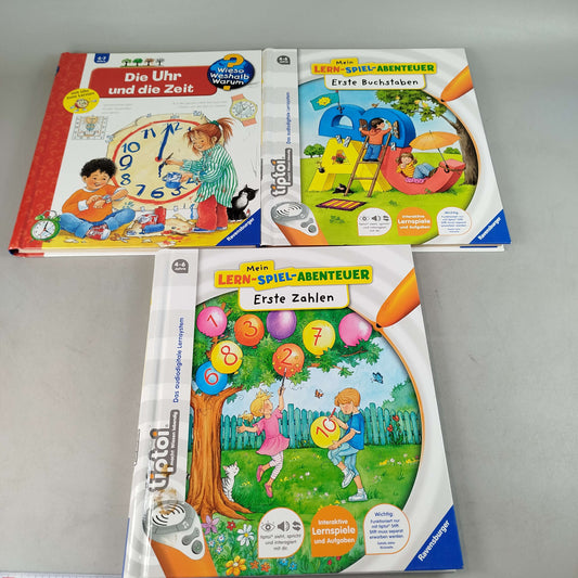 Ravensburger Bundle TipToi Set von 3 Lernbücher