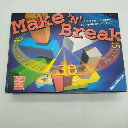 Ravensburger Make 'n' Break Brettspiel, gebraucht, ab 6 7 8 Jahre | ✅ geprüft 