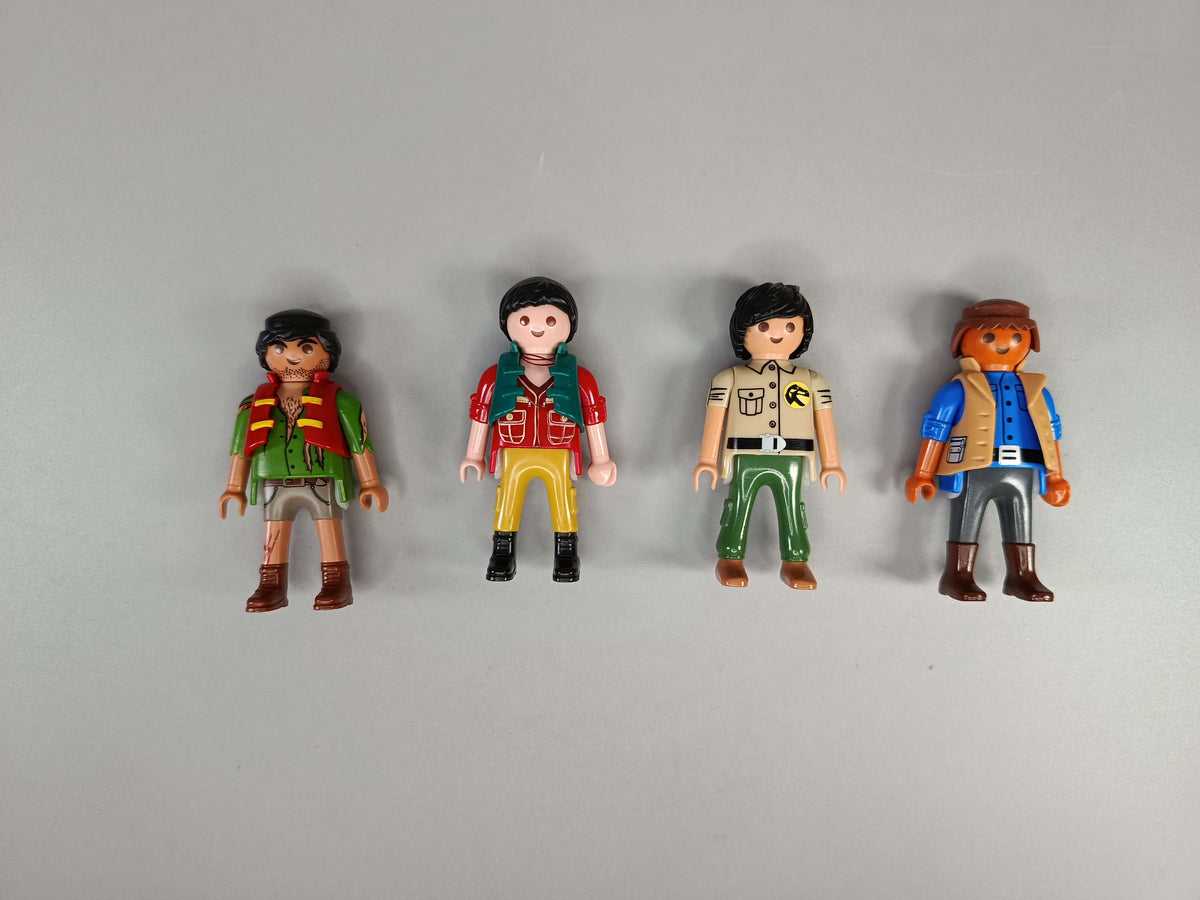 Playmobil Dinos 5230 T-Rex & Saichania Vulkan Spielset mit Zubehör