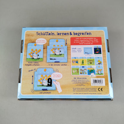 Die Lieben Sieben Magnet-Spiel Zählen & Schütteln, wie neu, ab 3 Jahre 