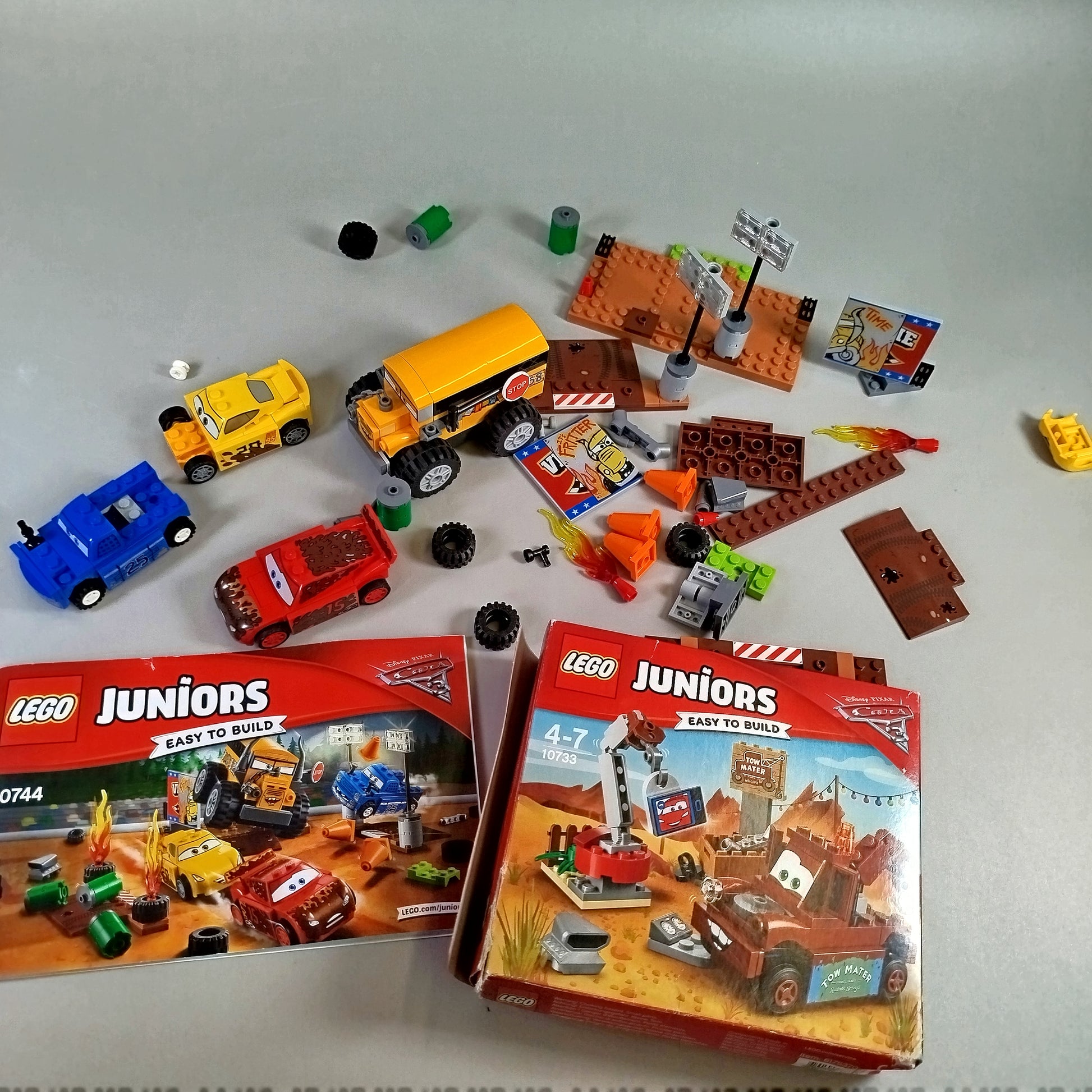 LEGO Juniors Disney Cars 10733, 10744 – Set