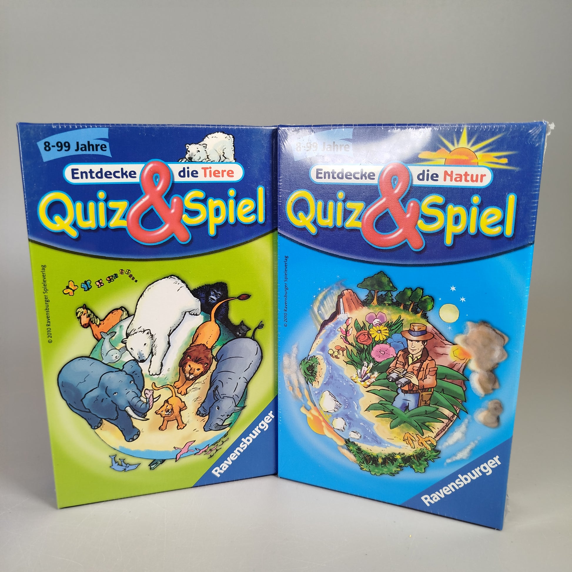 Ravensburger Brettspiel-Set: Entdecke Tiere & Natur, neu, OVP