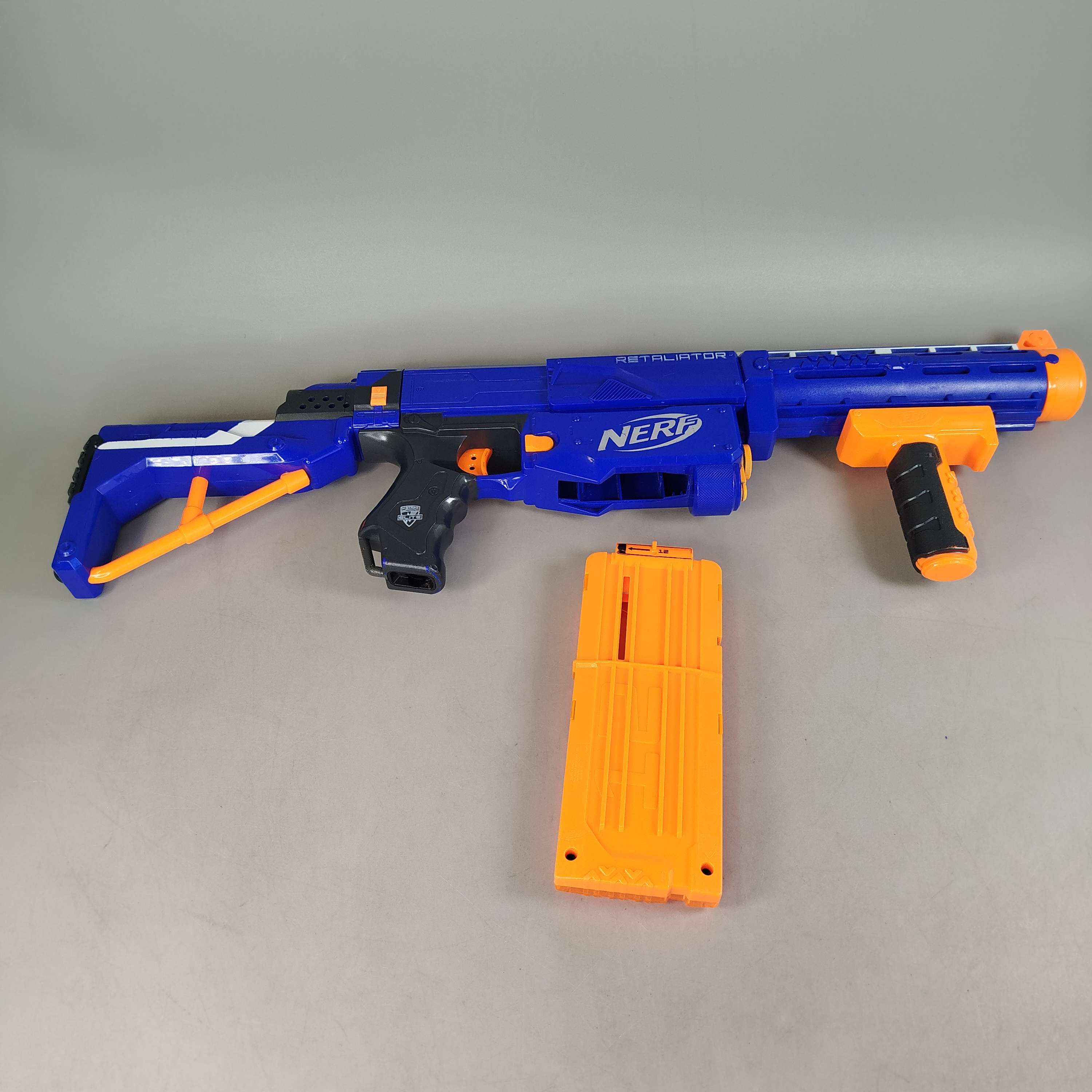 Hasbro Nerf Elite Retaliator Blaster, gebraucht, ab 6 7 8 Jahre | ✅ geprüft 