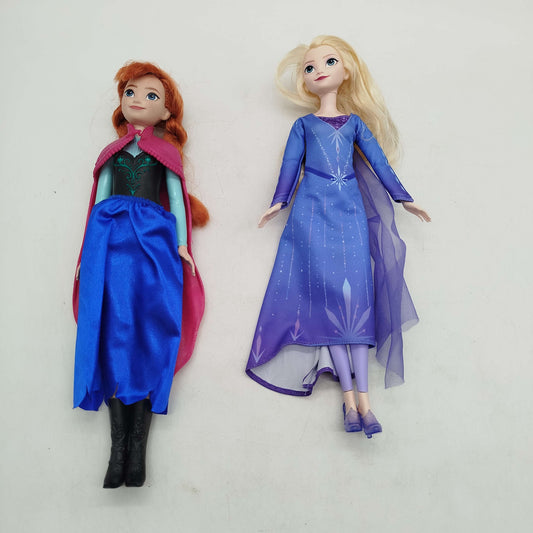 Mattel Bundle Frozen Anna&Elsa Set von 2 Puppen