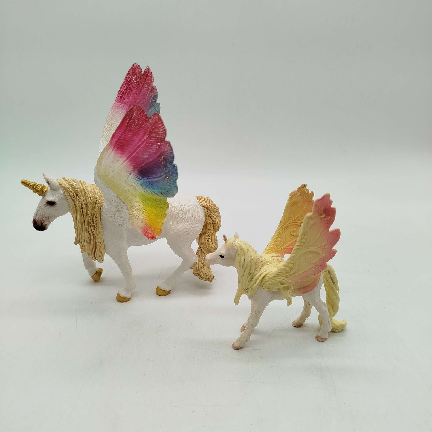 Schleich Bundle Einhorn & Meerjungfrau Set 4 Figuren, gebraucht, ab 3 Jahre 