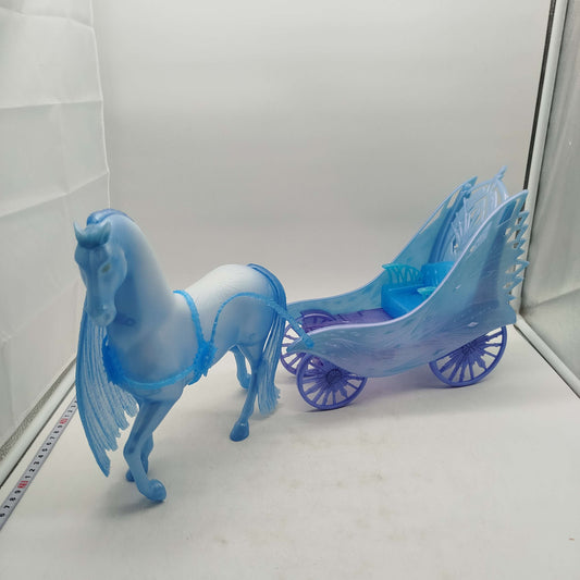 Mattel Frozen 2 Nokk Pferd & Kutsche, gebraucht, ab 3 4 5 Jahre | ✅ geprüft 